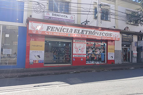 Fenícia - fachada da loja
